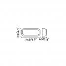 FARO - FRED XL LED White wall lamp Ref.70668 IP65 (1)