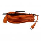 V-TAC - 30м Удължител Влагозащитен 16А Оранжев EU Стандарт IP44 SKU: 8815 VT-3002-30