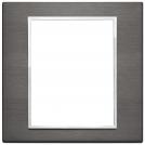 VIMAR - 21668.03 - Plate 8(4+4)M aluminium lava grey