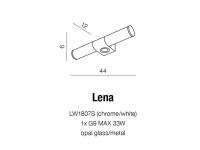 AZZARDO - IP44 LENA LW1807S / AZ1301 (2)