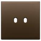 VIMAR - Plate 2Mx2 Vintage brushed dark bronze - 22672.2.12