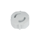GAO - Schuko socket 1x5 set white 0509150555H