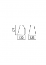 REDO GROUP - Аплик влагозащитен ALVAR 9530 AP GU10 1X35W IP44 DB (1)