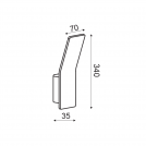 ACA LIGHTING - Аплик ZD80036LEDBK (1)