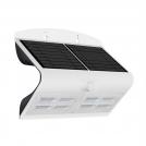 V-TAC - 6.8W LED Solar Wall Light Natural White White & Black Body SKU: 8278 VT-767-7 