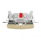 SCHNEIDER ELECTRIC - SDD180105 Sedna Design & Elements - Double One Way switch - 10AX 250V without frame birch (3)