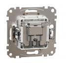 SCHNEIDER ELECTRIC - SDD112474S Sedna Design & Elements - TV/SAT Rosette 7db/3db, intermediate , beige (1)