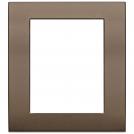 VIMAR - 19668.17 - Classic plate 8M aluminium dark bronze