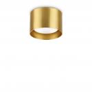 IDEAL LUX - Луна  за външен монтаж 285238 SPIKE PL1 OTTONE SATINATO