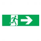 ACA LIGHTING - ARROW RIGHT STICKER FOR EXIT/EMERGENCY LIGHTING HAP3