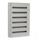 LEGRAND - 3 372 16 XL³ S 160 surface-mounting 36-modules per row cabinet - RAL 9003 - 6 rows - 216 modules - 1040x810x135 mm