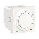SCHNEIDER ELECTRIC - NU350318 Thermostat for Floor heating 8A white 2 modules New Unica