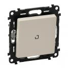 LEGRAND -  7 522 12 Illuminated changeover push-button Valena Life - 6 A 250 V~ - ivory