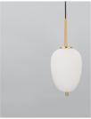 NOVA LUCE - pendant luminaire   LATO 9624065 LED E14 1x5 W, IP20 Bulb Excluded D: 15.8 H1: 23 H2: 120 cm