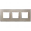 VIMAR - 21644.74 - Plate 6M (2+2+2) 71mm opal brown