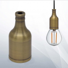 TNL - Antique Brass Base Shred metal 0716002ABG for Fitting е27
