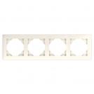 EFAPEL - FOUR GANG FRAME PEARL 90940 TPE LOGUS 90 Aquarella