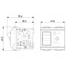 VIMAR - 16511.10.B - 1P+N C10 RCBO 120-230V 10mA white (1)