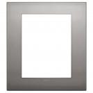 VIMAR - 19668.10 - Classic plate 8M metal black nickel