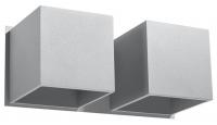SOLLUX - wall  lamp   QUAD 2 grey SL.0658