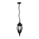 ELMARK - JAMES LANTERN HANGING 1XE27 BLACK IP44 SKU 96515P/BL