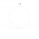 NOWODVORSKI - Аплик RING LED WOOD М 10281 10W 150Lm 3000K (1)