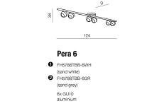 AZZARDO - Спот PERA 6 FH5786TBB-6-GR / AZ1257 (2)