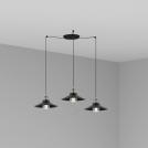 FARO -  pendant lamp MARLIN 64133-3L E27, 3X15W LED