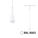 PAULMANN - Основа за пендел 94886 URail pendant DecoSystems Basic✴ E14 max. 20W dimmable ~230V ✴Бял