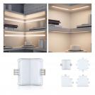 PAULMANN - Connector  99967  BORDER WALL CONNECTOR⚡24x24mm✴White matt