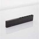 NOVA LUCE - Linear light for magnetic rail  9010166  BREDA MAGNETIC ⚡ LED 6W ⚡ DC48V ⚡ 176Lm ⚡ Ra >90 ⚡ 3000K ⚡ IP20 ✴ Black 
