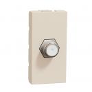 SCHNEIDER ELECTRIC - NU346844 TV socket One module ivory female