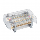 MOREK - Разпределителен клемен блок Moblock 4P 160A-9 1x50 + 2x35 + 6x16mm² MAB4160A18