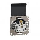 SCHNEIDER ELECTRIC - SDD114023 Sedna Design & Elements Контакт шуко с капак и детска защита, 2P+E  винтово свързване 16А 250V антрацит (1)