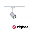 PAULMANN - 95662 URail LED track spot Smart Home Zigbee 3.0 Luxe ⏺GU10  350lm  4.8W  RGBW+ dimmable ~ 230V⏺