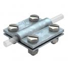 OBO BETTERMAN - Клема 60x60mm въже-шина Rd8-10 - FL30 стомана горещопоцинкована (1)