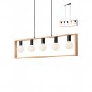 SMARTER - пендел  TIMBER  01-1666 E27, 5 X 42W 