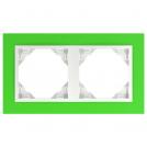EFAPEL - DOUBLE FRAME GREEN/GREY 90920 TDG LOGUS 90 Animato