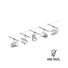 PAULMANN - 94465  CorDuo cable system Cup basic set✴GU5.3 max. 5x10W ~230/12V✴matt chrome/chrome (1)
