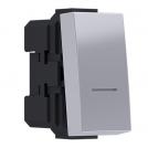 ACA LIGHTING - MODYS CONTROL 2 WAY SWITCH SILVER 1 M. 1P 10AX 250VAC IP20 10101312412