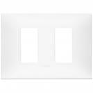 VIMAR - 09679.11 cover plate - 2 separate module matt white color NEVE UP
