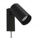 NOWODVORSKI - Аплик с кабел 7786 MONO KINKIET I BLACK Z PRZEWODEM • GU10 1X10W  LED  •  IP20
