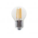 ACA LIGHTING - LED FILAMENT E27 G45 4W 2700K 230V AC 480LM RA80 30000H 360° ALIN4WW