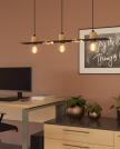 EGLO - pendant luminaire BRAMERTON 43752 E27, 3X40W (2)