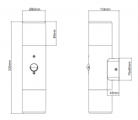 TRIO - HOOSIC – 222260232 excl. 2x E27 · max. 28W (5)
