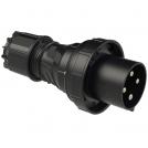 PCE - CEE-plug 125A 4p 6h IP67 POWER TWIST black  044-6xs