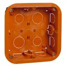 SCHNEIDER ELECTRIC - MGU8.624 Unica - flush mounting box - 2x4 m - 16 holes - yellow