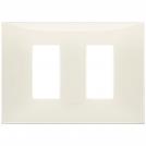 VIMAR - 09679.02 cover plate - 2 separate module ivory color NEVE UP