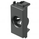TEM - TM31AT Cable outlet 1M, color Anthracite, Modul