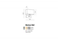 AZZARDO - MARTENS MB2251-B-E27 WH / AZ1525 (1)